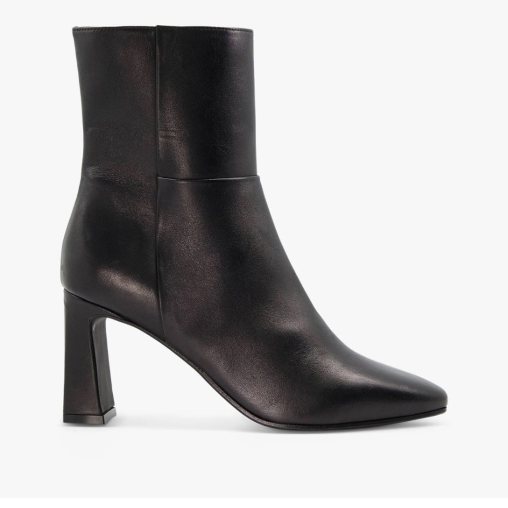 Dune London Orlie Bootie in Black - Size: EU 39 / US 8.  Boots fit 8.5/ 9